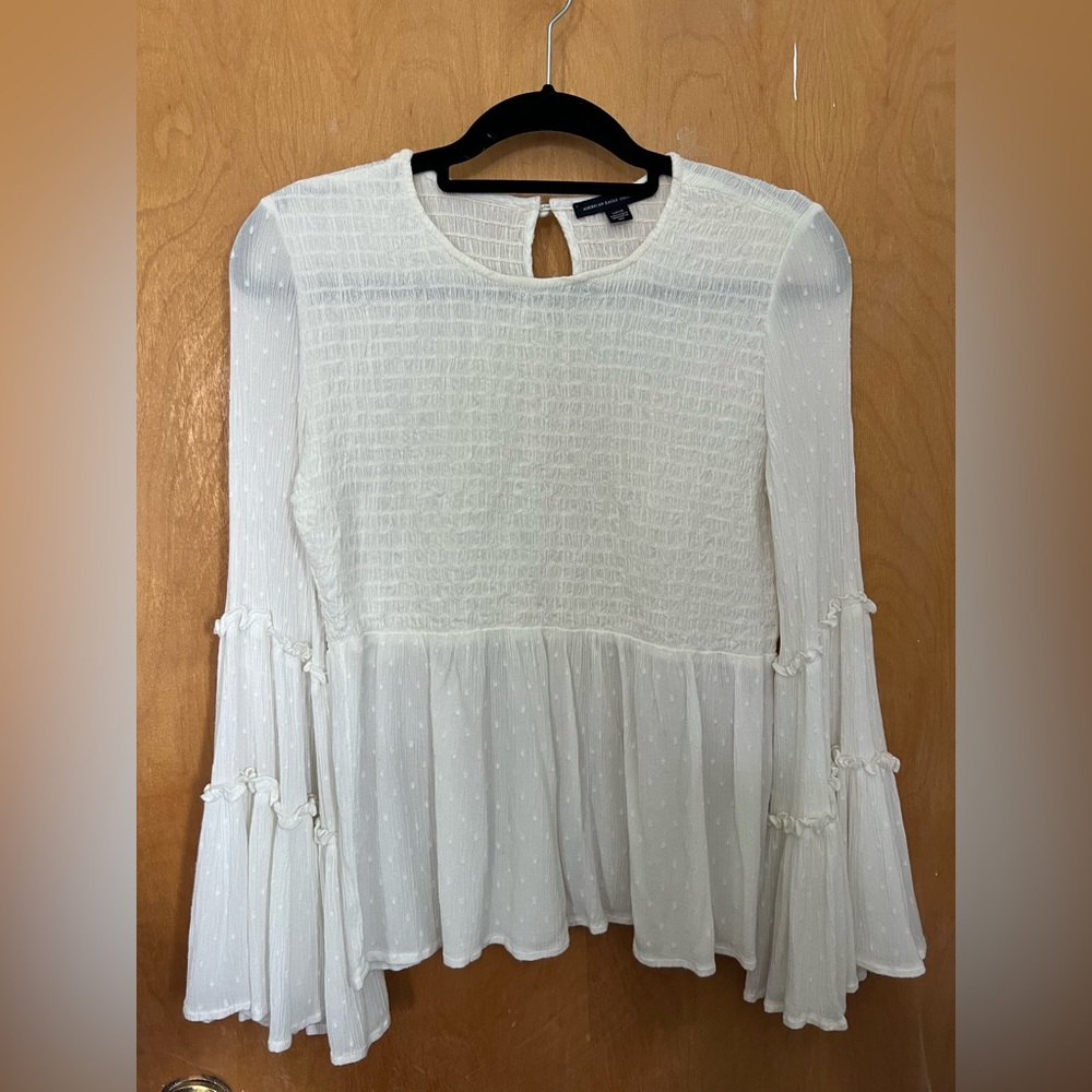 American Eagle Bell Sleeve Top